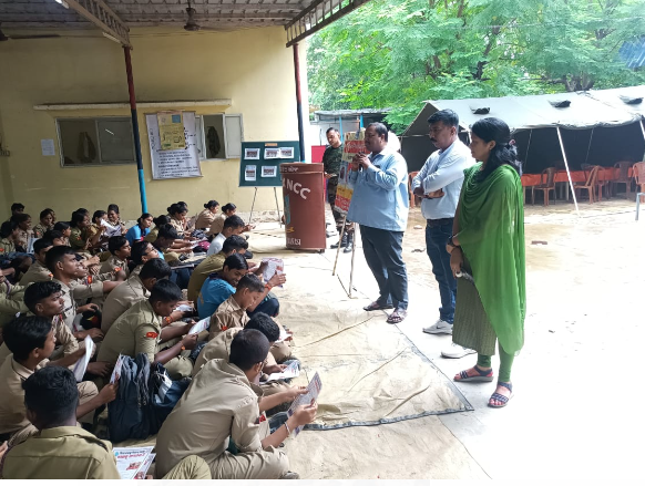 बीएचयू : एनसीसी के छात्रों को ‘तम्बाकू मुक्त युवा अभियान’ के तहत किया जागरूक