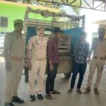 गाजीपुर: चोरी की वैक्यूम मोटर के साथ शातिर चोर गिरफ्तार, चार पहिया वाहन भी जब्त